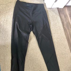Black Mesh Victoria’s Secret Leggings